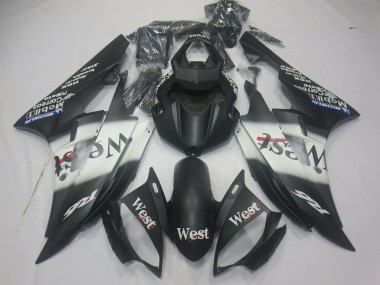 2006-2007 Matte West Yamaha R6 Motorcycle Fairings Canada