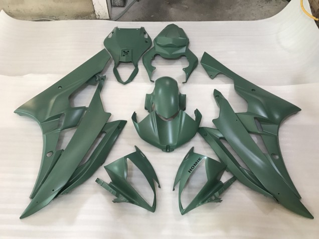 2006-2007 Military Green Yamaha R6 Motorcycle Fairings Canada