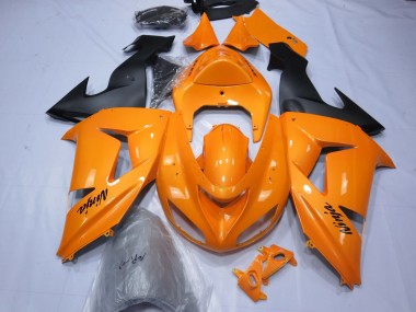 2006-2007 Orange Kawasaki ZX10R Motorcycle Fairings Canada