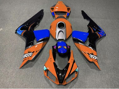 2006-2007 Orange Shark Honda CBR1000RR Motorcycle Fairings Canada