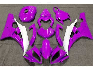 2006-2007 Pearl Purple Yamaha R6 Motorcycle Fairings Canada