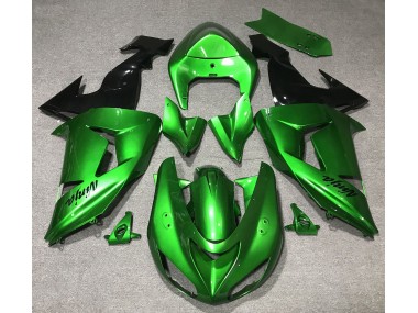 2006-2007 Reptile Green Kawasaki ZX10R Motorcycle Fairings Canada