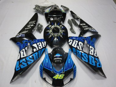 2006-2007 Rossi Blue Gloss Honda CBR1000RR Motorcycle Fairings Canada