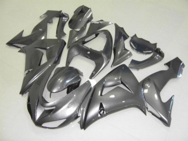 2006-2007 Silver Gloss Kawasaki ZX10R Motorcycle Fairings Canada