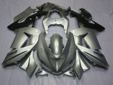 2006-2007 Silver Kawasaki ZX10R Motorcycle Fairings Canada