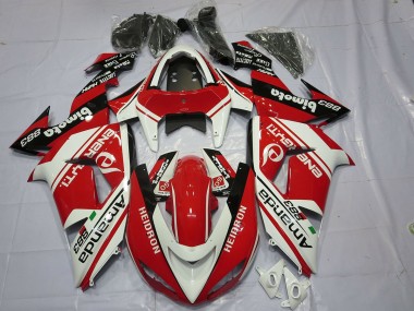 2006-2007 White Red Kawasaki ZX10R Motorcycle Fairings Canada