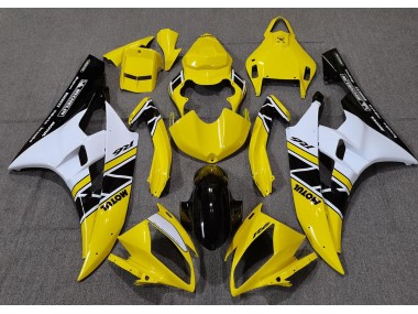 2006-2007 Yellow OEM Style Yamaha R6 Motorcycle Fairings Canada