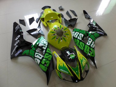 2006-2007 Yellow Rossi Honda CBR1000RR Motorcycle Fairings Canada