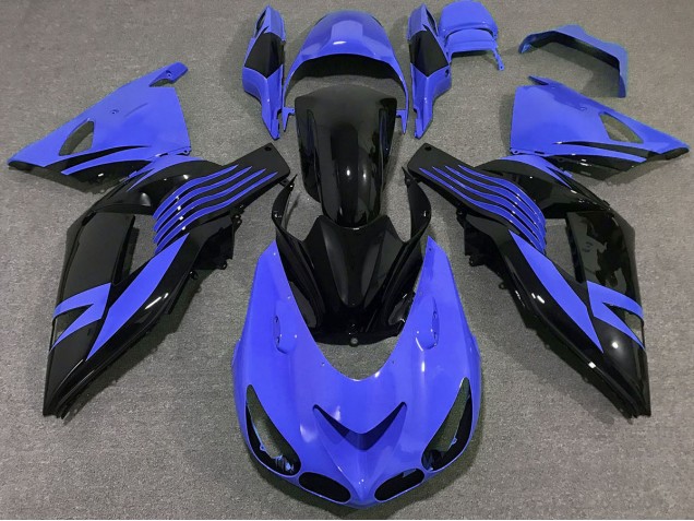 2006-2011 Bright Blue Kawasaki ZX14R Motorcycle Fairings Canada