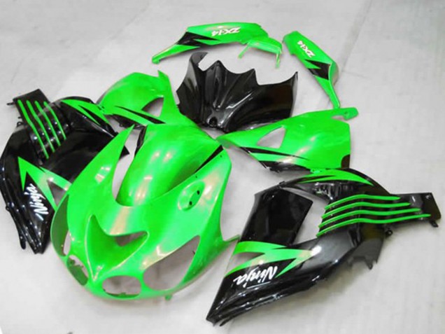 2006-2011 Lime Kawasaki ZX14R Motorcycle Fairings Canada