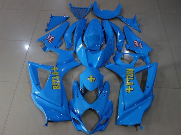 2007-2008 Blue Rizzla- GSXR 1000 07-08 Suzuki GSXR 1000 Motorcycle Fairings Canada