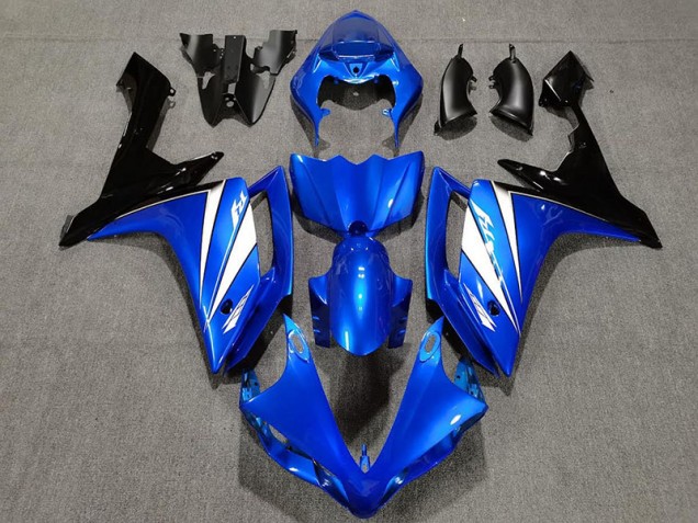 2007-2008 Blue White and Black Yamaha R1 Motorcycle Fairings Canada