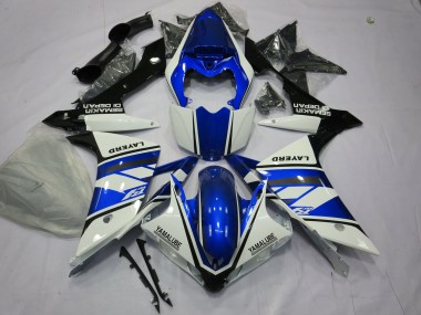 2007-2008 Blue and White Yamaha R1 Motorcycle Fairings Canada