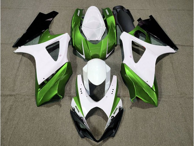 2007-2008 Custom Design Green Suzuki GSXR 1000 Motorcycle Fairings Canada