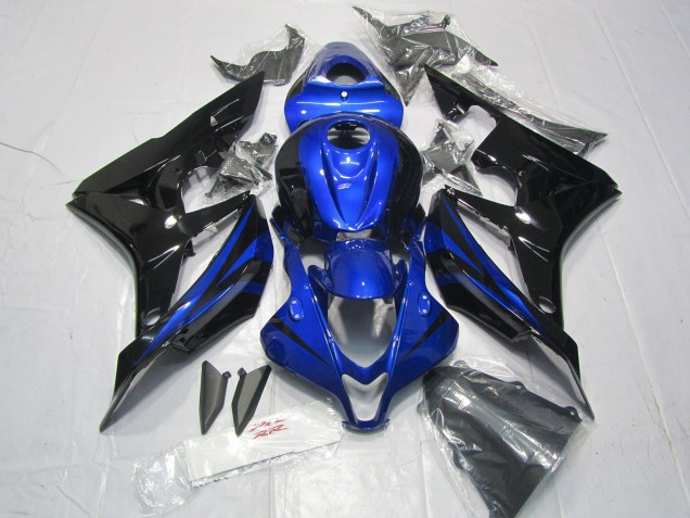 2007-2008 Deep Blue Gloss Honda CBR600RR Motorcycle Fairings Canada