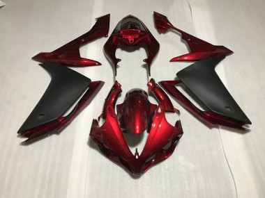 2007-2008 Deep Red Yamaha R1 Motorcycle Fairings Canada