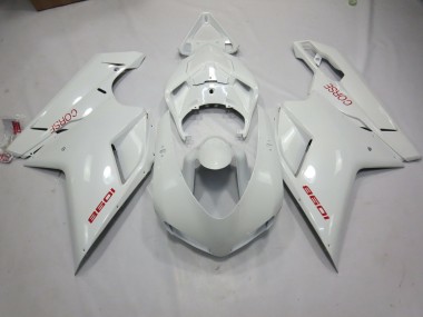 2007-2012 Corse Ducati 848 1098 1198 Motorcycle Fairings Canada