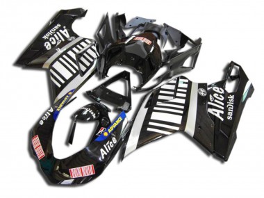 2007-2012 Black Alice Ducati 848 1098 1198 Motorcycle Fairings Canada