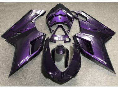 2007-2012 Deep Purple Ducati 848 1098 1198 Motorcycle Fairings Canada