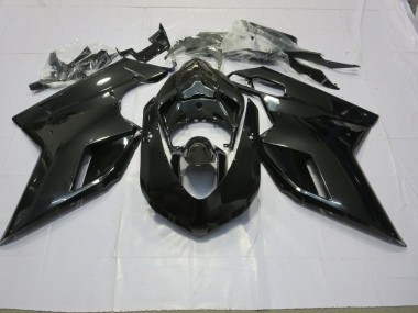 2007-2012 Gloss Black Ducati 848 1098 1198 Motorcycle Fairings Canada