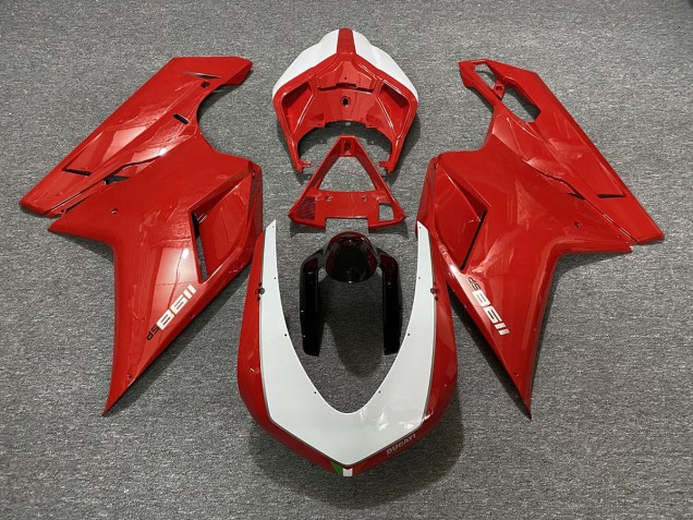 2007-2012 Gloss Red SP Ducati 848 1098 1198 Motorcycle Fairings Canada