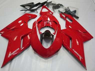 2007-2012 OEM Style Gloss Red Ducati 848 1098 1198 Motorcycle Fairings Canada