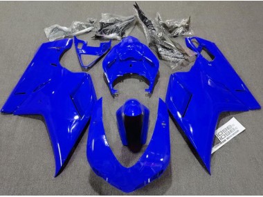 2007-2012 Plain Gloss Blue Ducati 848 1098 1198 Motorcycle Fairings Canada