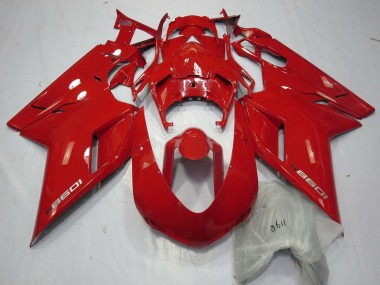 2007-2012 Red 1098 Ducati 848 1098 1198 Motorcycle Fairings Canada