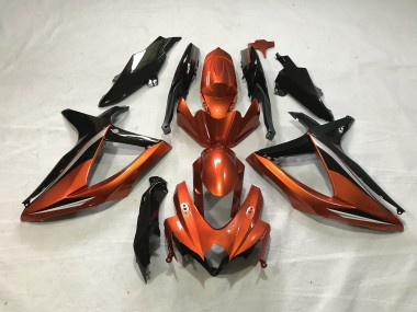 2008-2010 Burnt Orange Suzuki GSXR 600-750 Motorcycle Fairings Canada