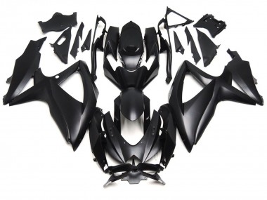 2008-2010 Deep Matte Black Suzuki GSXR 600-750 Motorcycle Fairings Canada