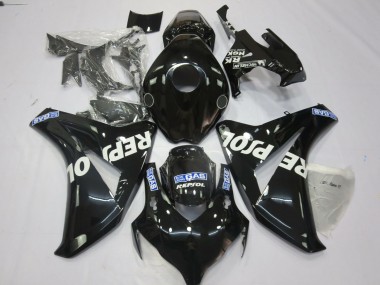 2008-2011 Black Repsol Honda CBR1000RR Motorcycle Fairings Canada