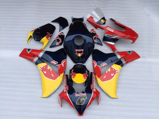 2008-2011 Blue Red Bull Honda CBR1000RR Motorcycle Fairings Canada