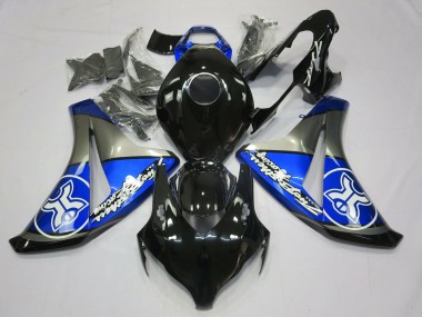 2008-2011 Blue Silver Special Design Honda CBR1000RR Motorcycle Fairings Canada