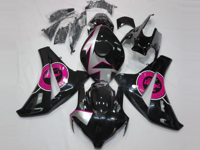 2008-2011 Gloss Black & Pink Honda CBR1000RR Motorcycle Fairings Canada