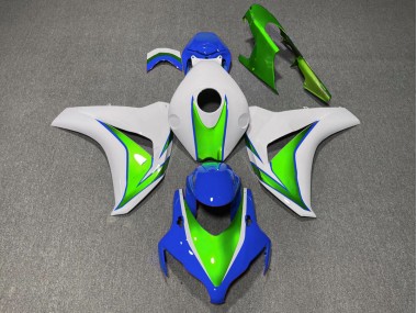 2008-2011 Gloss Green and Blue Honda CBR1000RR Motorcycle Fairings Canada