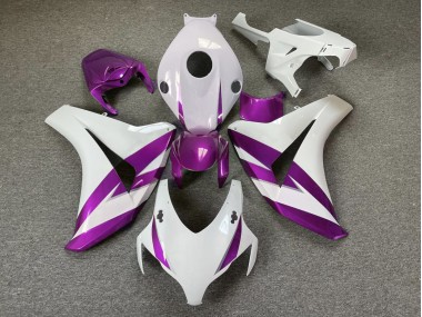 2008-2011 Gloss White & Purple Trim Honda CBR1000RR Motorcycle Fairings Canada