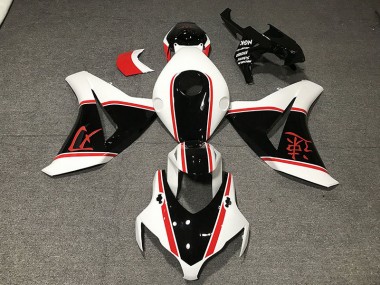 2008-2011 Gloss White Red and Black Honda CBR1000RR Motorcycle Fairings Canada