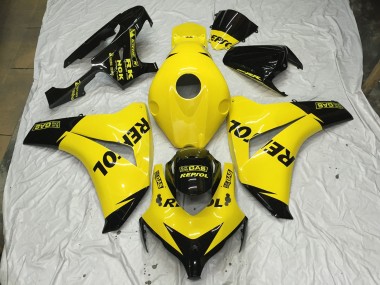 2008-2011 Gloss YELLOW (w) logo Honda CBR1000RR Motorcycle Fairings Canada