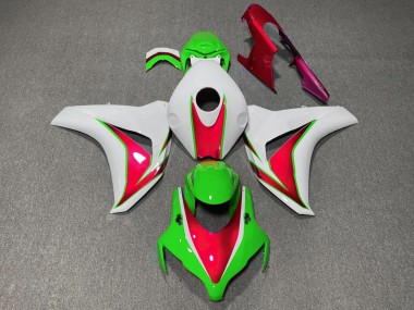 2008-2011 Green and Red Gloss Honda CBR1000RR Motorcycle Fairings Canada