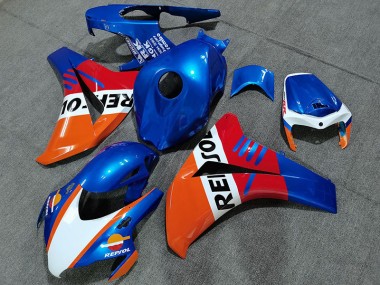 2008-2011 Pearl Blue Repsol Style Honda CBR1000RR Motorcycle Fairings Canada