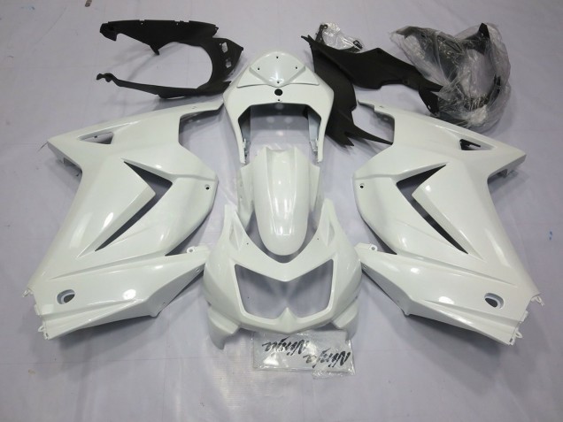 2008-2013 Gloss White Kawasaki Ninja 250 Motorcycle Fairings Canada