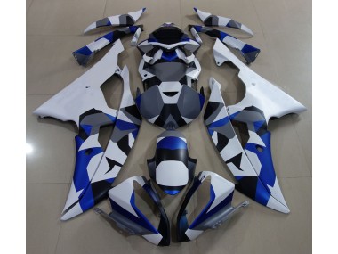 2008-2016 Blue Snow Camo Yamaha R6 Motorcycle Fairings Canada