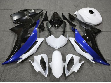 2008-2016 Custom Blue Black and White Yamaha R6 Motorcycle Fairings Canada