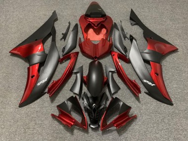 2008-2016 Custom OEM Style Red/ Black Yamaha R6 Motorcycle Fairings Canada