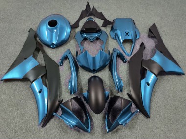 2008-2016 Electric Blue and Matte Black Yamaha R6 Motorcycle Fairings Canada