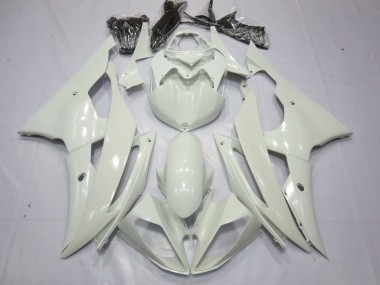 2008-2016 Full Gloss White Yamaha R6 Motorcycle Fairings Canada