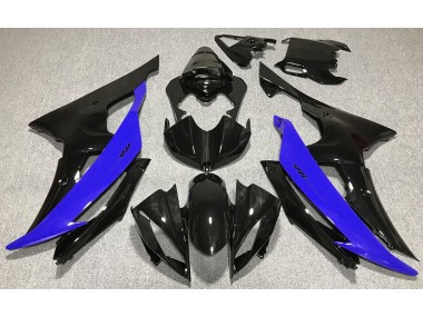 2008-2016 Gloss Black & Blue Yamaha R6 Motorcycle Fairings Canada