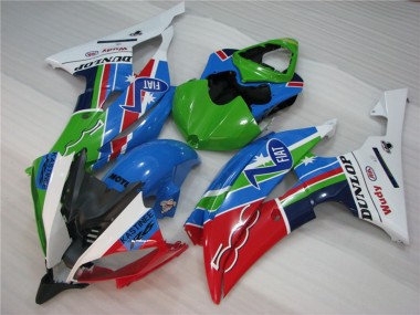 2008-2016 Green Fiat Yamaha R6 Motorcycle Fairings Canada