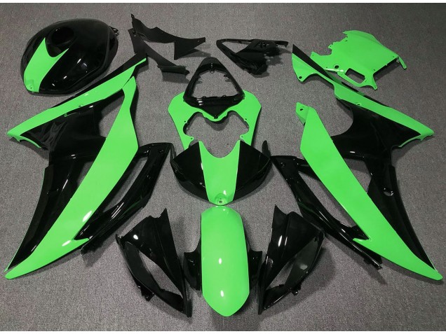 2008-2016 High Viz Green Yamaha R6 Motorcycle Fairings Canada