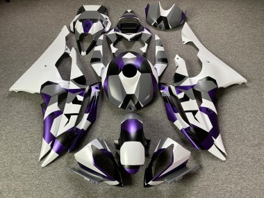 2008-2016 Mystic Purple Snow Camo Yamaha R6 Motorcycle Fairings Canada